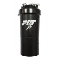 Шейкер Fit Smart + 2 контейнера, 400 мл, Black