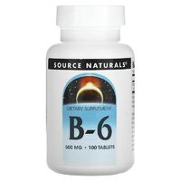 Витамины и минералы Source Naturals Vitamin B-6 500 mg, 100 таблеток