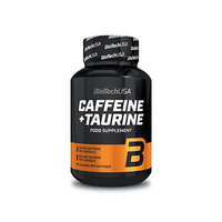 Предтренировочный комплекс BioTech Caffeine + Taurine, 60 капсул