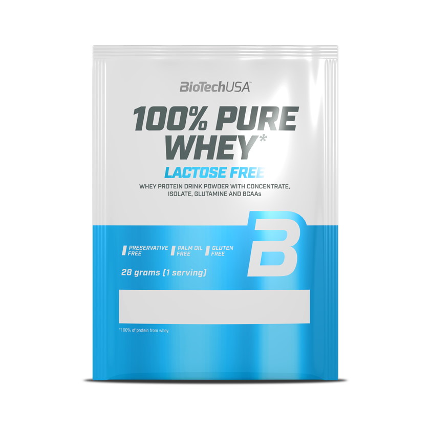Протеїн BioTech 100% Pure Whey Lactose Free, 28 грам