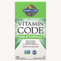 Витамины и минералы Garden of Life Vitamin Code Raw B-Complex, 120 вегакапсул