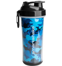 Шейкер Smart Shake Double Wall 750 мл, синий камуфляж