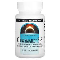 Витамины и минералы Source Naturals Coenzymated Vitamin B6 25 mg, 120 леденцов