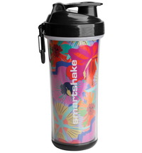 Шейкер Smart Shake Double Wall 750 мл, цветочный принт