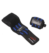 Бинты кистевые PowerPlay 3082, Black/Blue