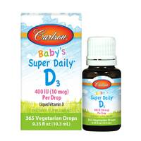 Витамины и минералы Carlson Labs Baby's Super Daily D3 400 IU, 10.3 мл