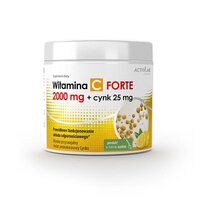 Витамины и минералы Activlab Vitamin C 2000 mg + Zink 25 mg, 500 грамм