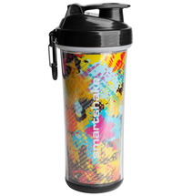 Шейкер Smart Shake Double Wall 750 мл, граффити джунглей