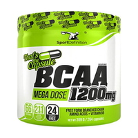 Амінокислота BCAA Sport Definition BCAA Mega Dose 1200 mg, 264 капсул