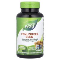 Натуральная добавка Nature's Way Fenugreek Seed, 180 вегакапсул
