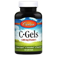 Витамины и минералы Carlson Labs C-Gels, 60 капсул