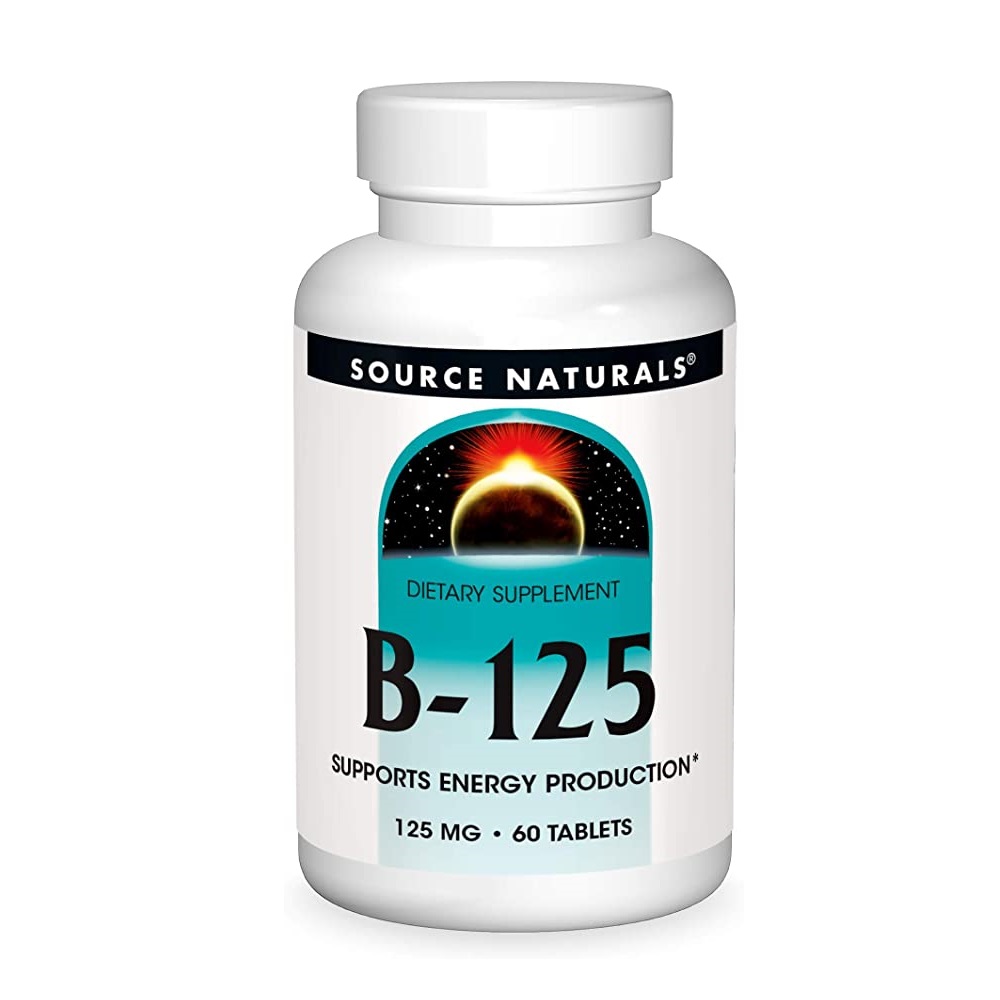 Вітаміни та мінерали Source Naturals B-125, 60 таблеток