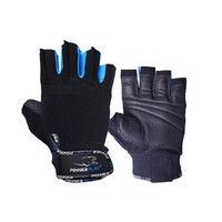 Перчатки для фитнеса PowerPlay 3092, Black/Blue