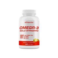 Жирні кислоти Sporter Omega 3 Gold Standard, 180 капсул