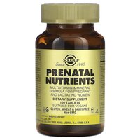 Витамины и минералы Solgar Prenatal Nutrients Multivitamin &amp; Mineral, 120 таблеток