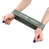 Эспандер Резинка для фитнеса Power System PS-4063, Strong Grey