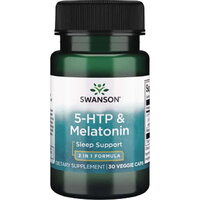 Аминокислота Swanson 5-HTP &amp; Melatonin, 30 капсул