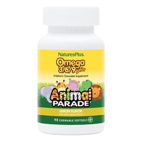 Жирні кислоти Natures Plus Animal Parade Omega 3-6-9 Junior, 90 капсул