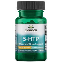 Аминокислота Swanson 5-HTP 100 mg Extra Strength, 60 капсул