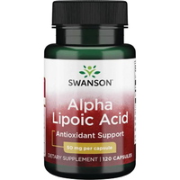Натуральна добавка Swanson Alpha Lipoic Acid 50 mg, 120 капсул