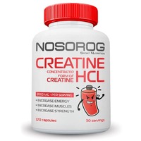 Креатин Nosorog Creatine HCL, 120 капсул