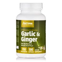 Натуральная добавка Jarrow Formulas Garlic &amp; Ginger, 100 капсул