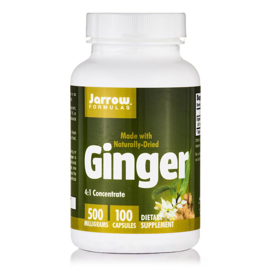 Натуральная добавка Jarrow Formulas Ginger, 100 капсул
