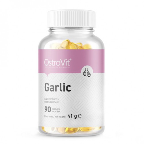 Натуральна добавка OstroVit Garlic, 90 капсул ТЕРМІН 05.23