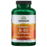 Витамины и минералы Swanson Balance B-50 Complex, 250 капсул