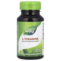 Аминокислота Nature's Way L-Theanine, 60 вегакапсул