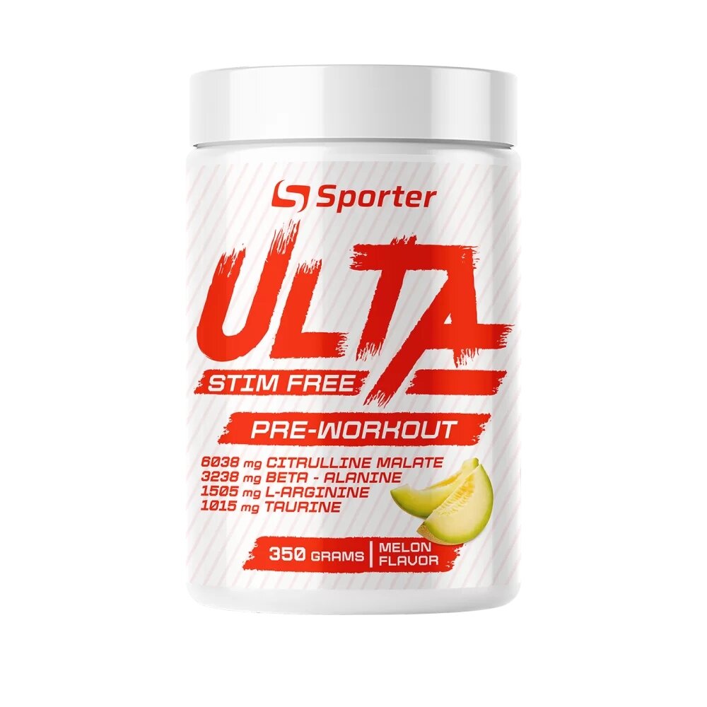 Передтренувальний комплекс Sporter Ulta Stim Free, 350 грам