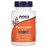 Натуральна добавка NOW Pycnogenol 30 mg, 150 вегакапсул