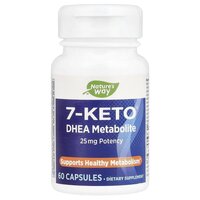 Витамины и минералы Nature's Way 7-Keto DHEA Metabolite 25 mg, 60 капсул