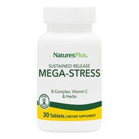 Витамины и минералы Natures Plus	Mega-Stress Complex, 30 таблеток