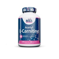 Жиросжигатель Haya Labs Acetyl L-Carnitine 1000 mg, 100 капсул