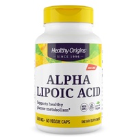 Натуральная добавка Healthy Origins Alpha Lipoic Acid 600 mg, 60 вегакапсул