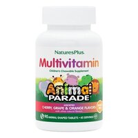Вітаміни та мінерали Natures Plus Animal Parade Multivitamin Children's Sugar-Free Chewables, 90 жувальних таблеток