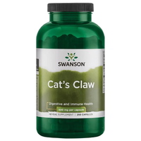 Натуральная добавка Swanson Cat's Claw 500 mg, 250 капсул