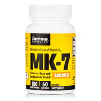 Витамины и минералы Jarrow Formulas MK-7 180 mcg, 60 капсул