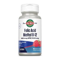 Витамины и минералы KAL Folic Acid Methyl B-12, 60 микро таблеток