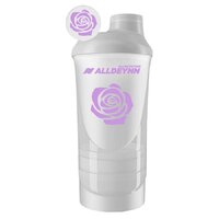 Шейкер AllNutrition AllDeynn, 600+350 мл, White