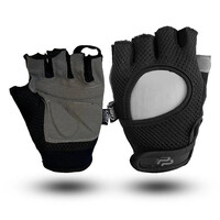 Перчатки для фитнеса PowerPlay 9100, Black/Grey