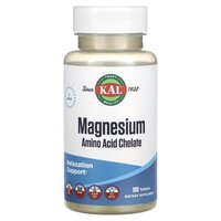 Витамины и минералы KAL Magnesium Chelate, 100 таблеток