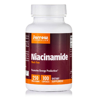 Витамины и минералы Jarrow Formulas Niacinamide 250 mg, 100 капсул