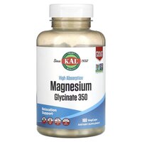 Витамины и минералы KAL Magnesium Glycinate 350 mg, 160 вегакапсул