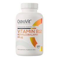 Витамины и минералы OstroVit Vitamin B12 Methylocobalamin, 120 таблеток