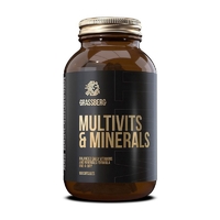 Витамины и минералы Grassberg Multivits &amp; Minerals, 90 капсул