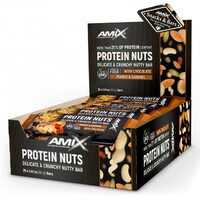 Батончик Amix Nutrition Protein Nuts, 25*40 грамм