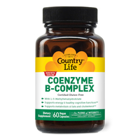 Витамины и минералы Country Life Coenzyme B-Complex, 60 вегакапсул