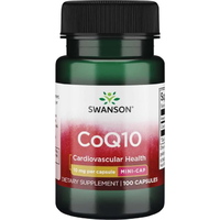 Натуральная добавка Swanson CoQ10 10 mg, 100 мини капсул